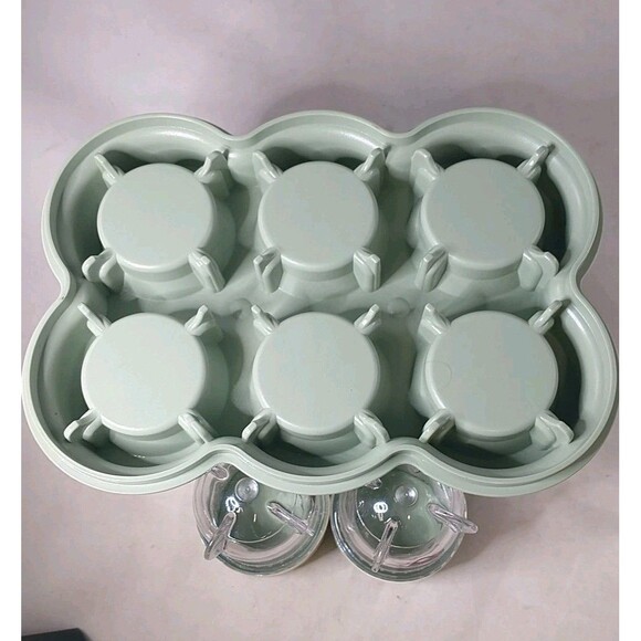 Magic Bullet Baby Bullet Blender 6 Storage Containers  Lids With Tray  Baby Food - Picture 14 of 14
